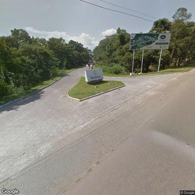 Imagem estática do "Street View" da localização