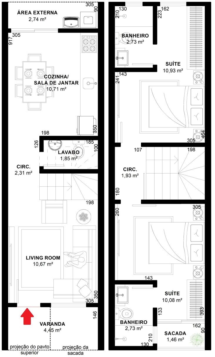 Sobrado à venda com 2 quartos, 76m² - Foto 5