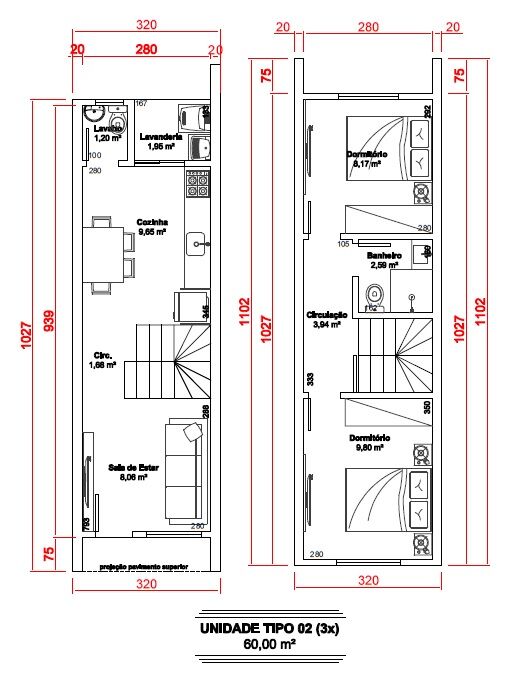 Sobrado à venda com 2 quartos, 60m² - Foto 5