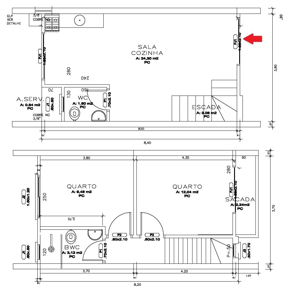 Sobrado à venda com 2 quartos, 67m² - Foto 4