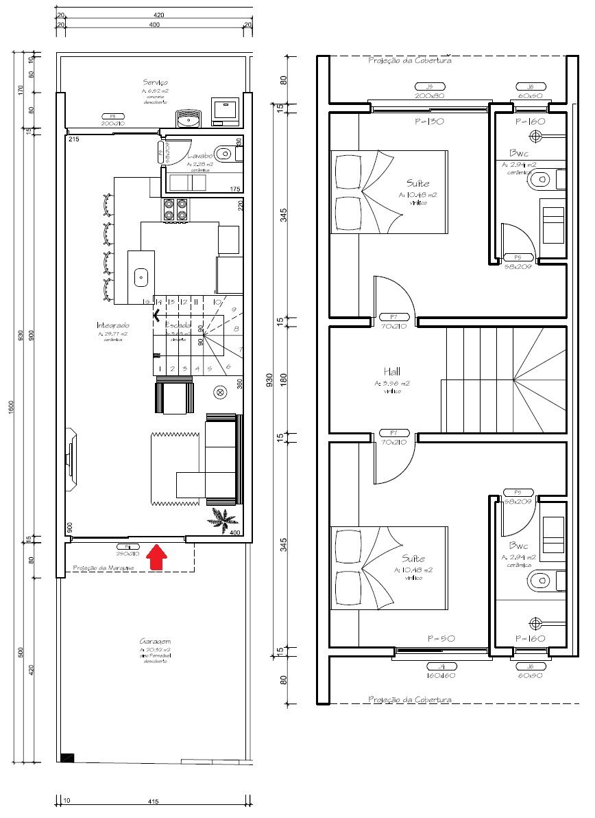 Sobrado à venda com 2 quartos, 76m² - Foto 11