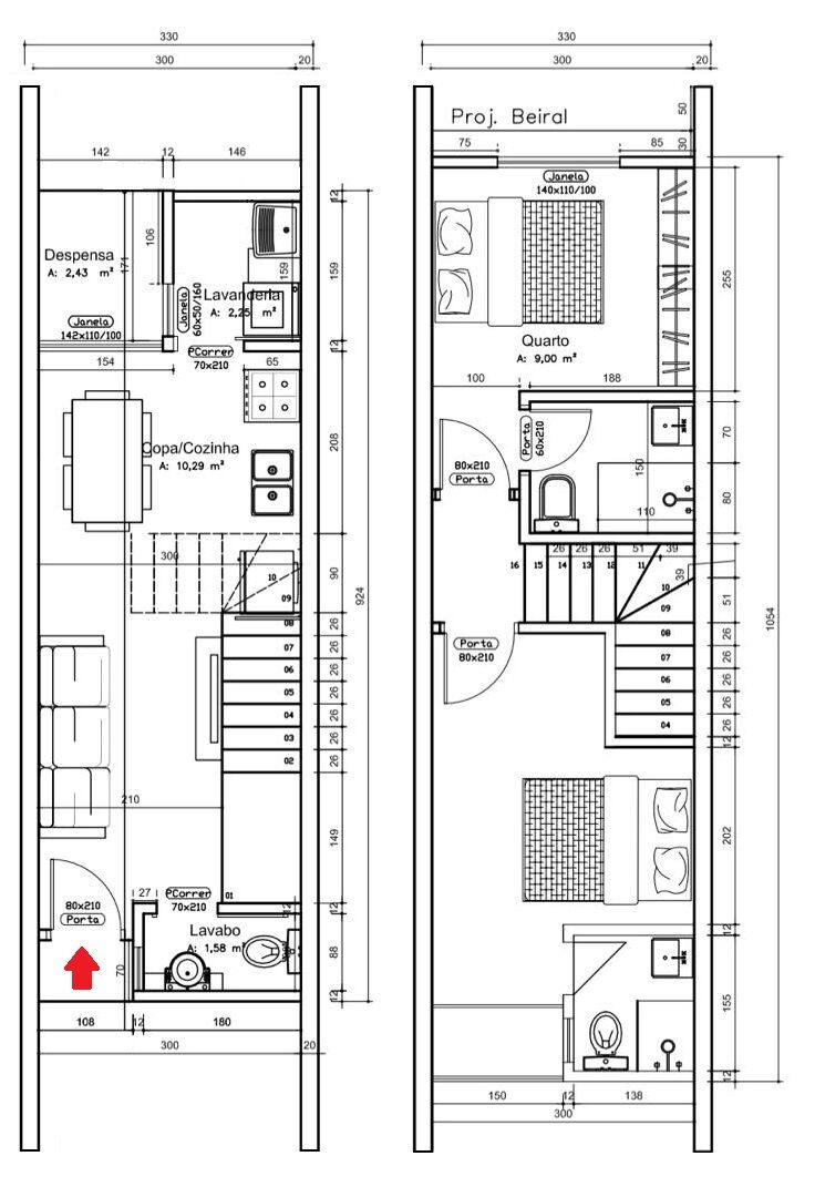 Sobrado, 2 quartos, 66 m² - Foto 15
