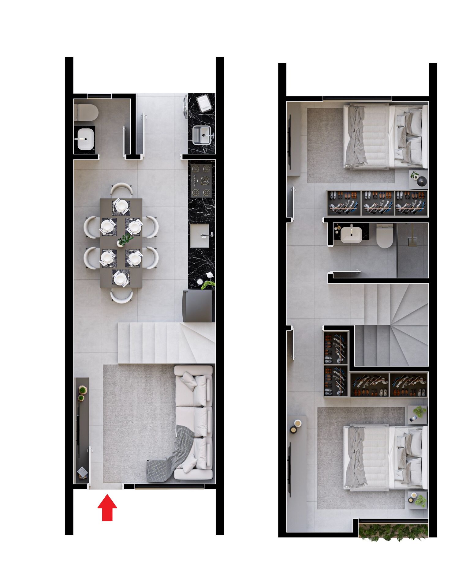 Sobrado, 2 quartos, 60 m² - Foto 6