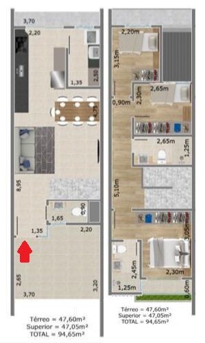 Sobrado à venda com 3 quartos, 95m² - Foto 14