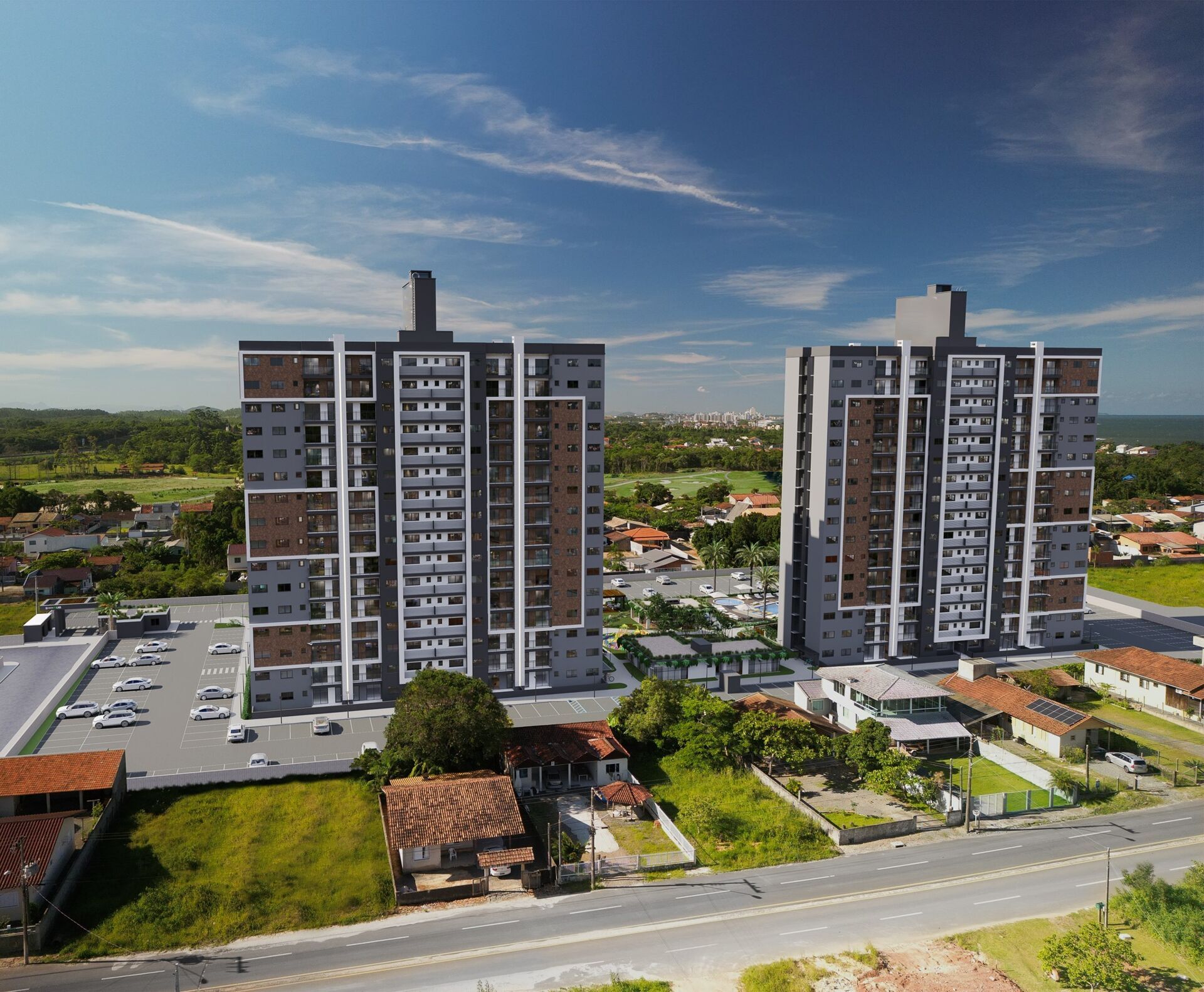 Apartamento à venda com 2 quartos, 61m² - Foto 1