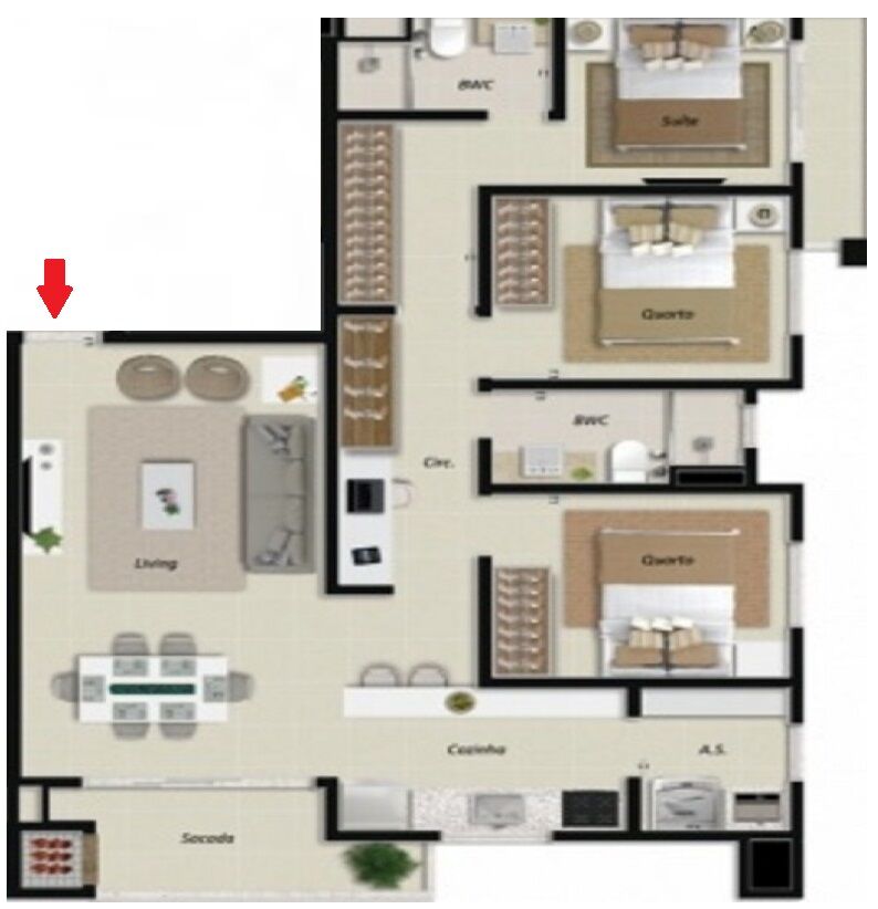 Apartamento, 3 quartos, 115 m² - Foto 16