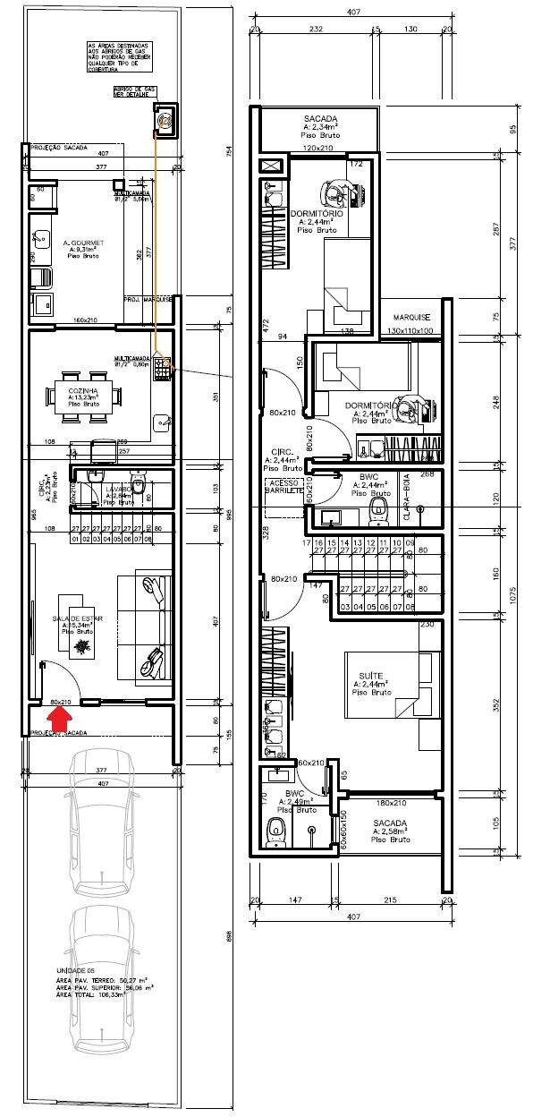 Sobrado à venda com 3 quartos, 106m² - Foto 15