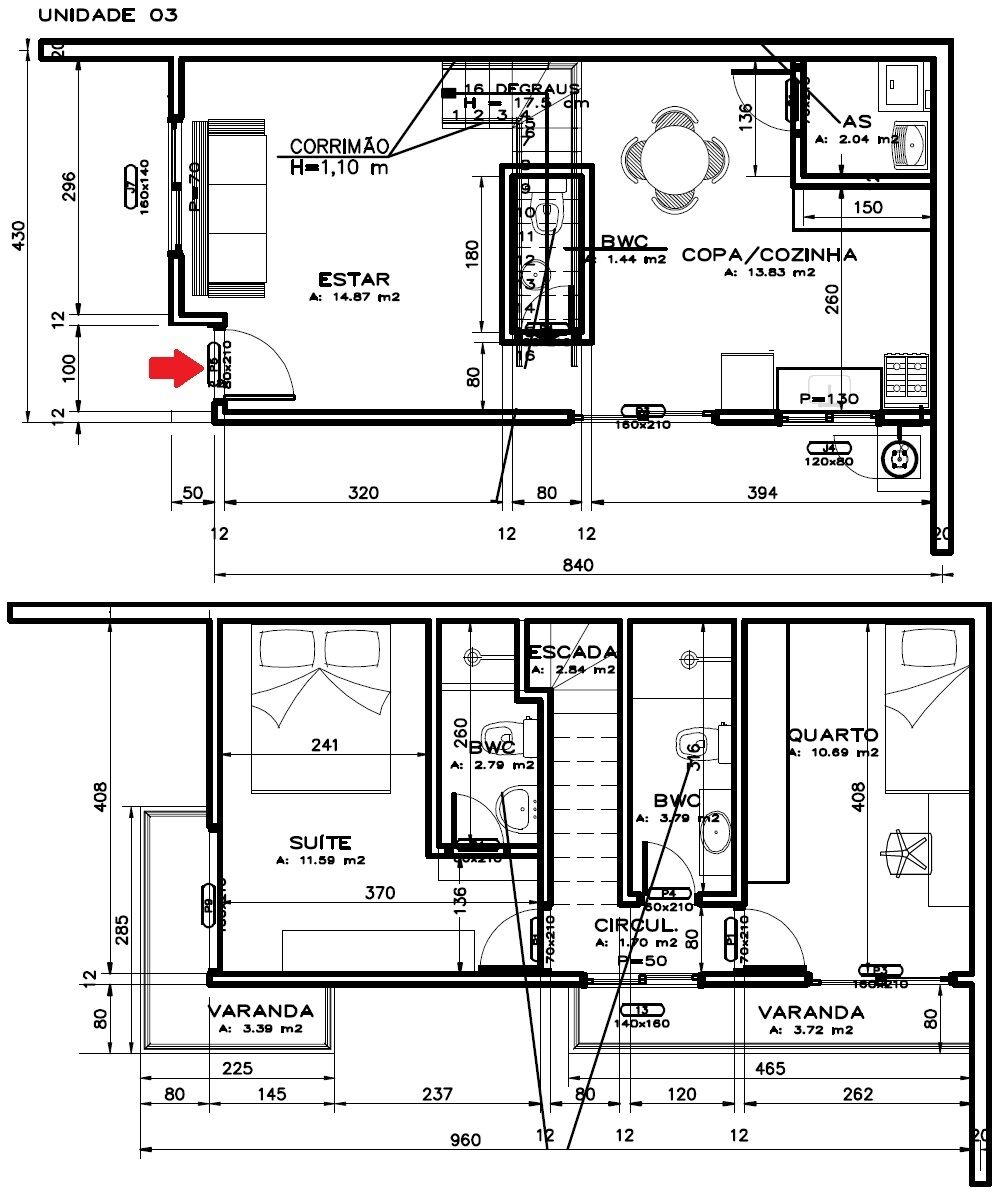 Sobrado à venda com 2 quartos, 80m² - Foto 16