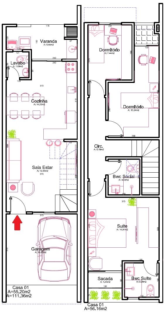 Sobrado à venda com 3 quartos, 111m² - Foto 13