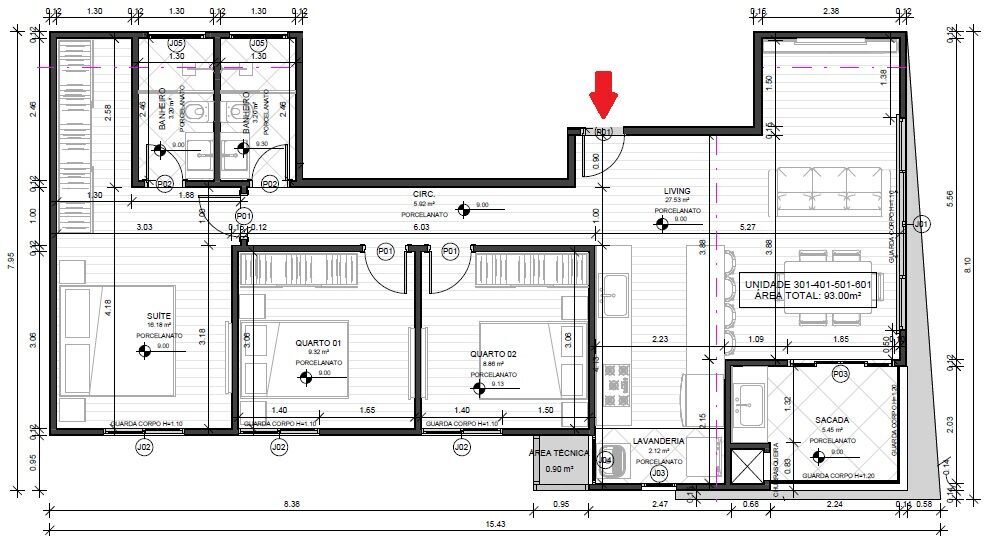 Apartamento, 3 quartos, 93 m² - Foto 15
