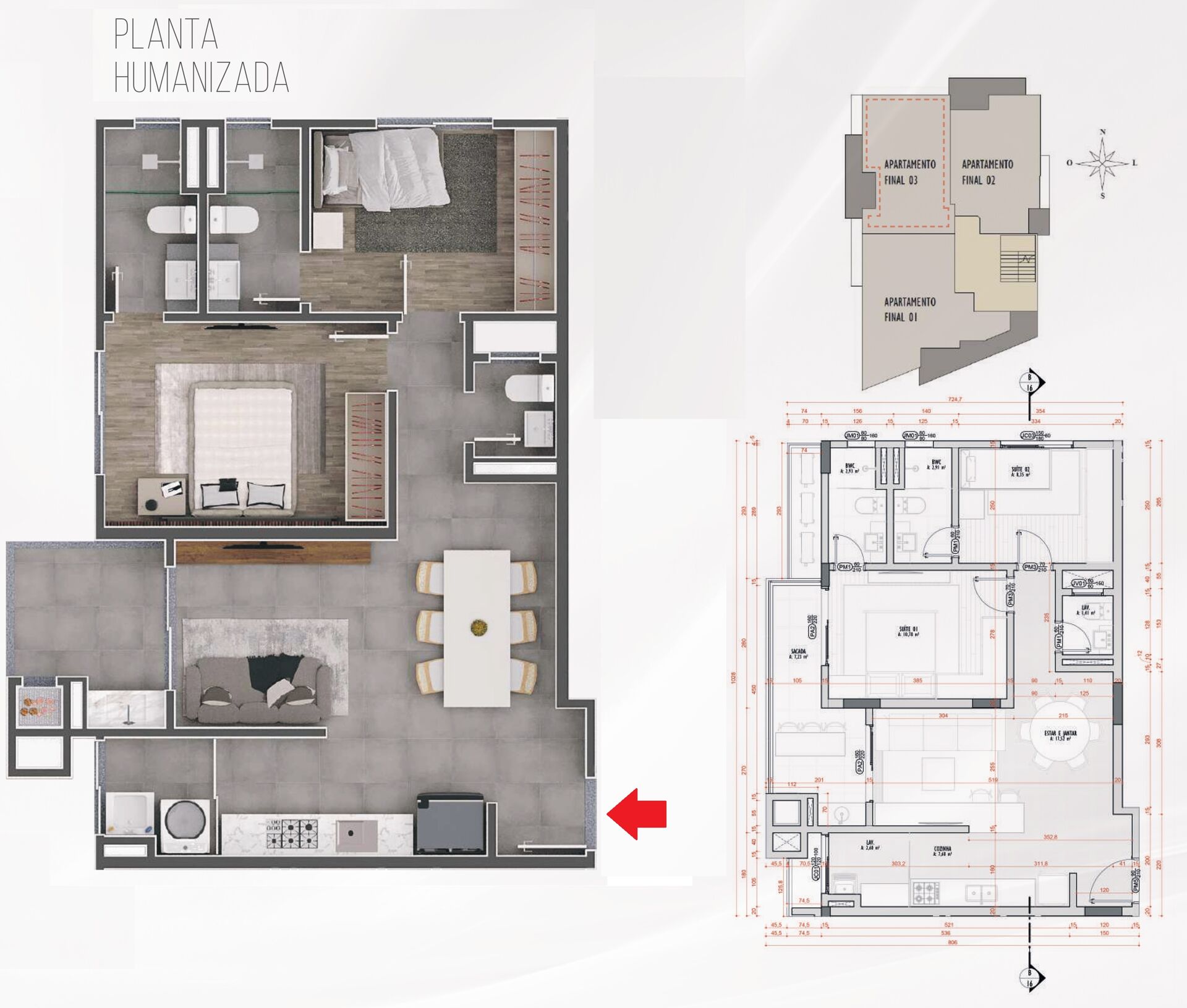 Apartamento à venda com 2 quartos, 73m² - Foto 13