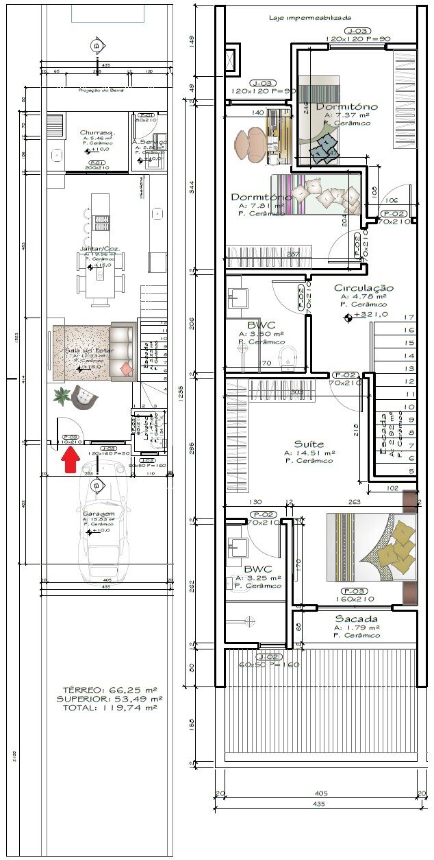 Sobrado à venda com 3 quartos, 125m² - Foto 10