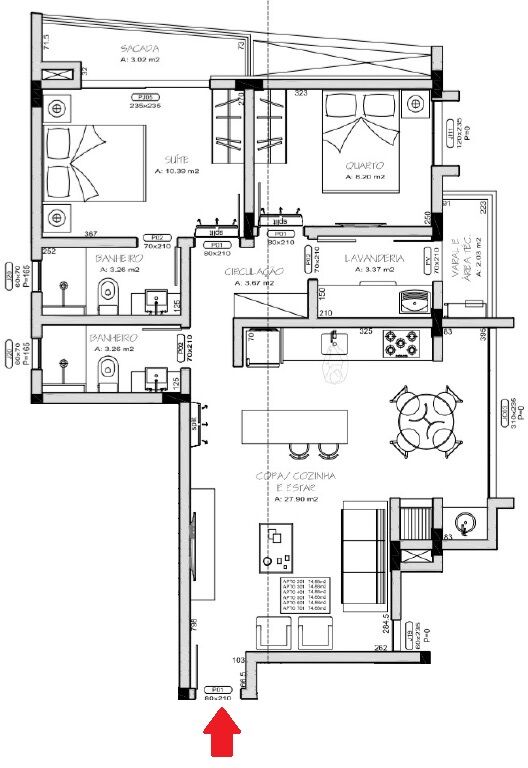 Apartamento à venda com 2 quartos, 75m² - Foto 13