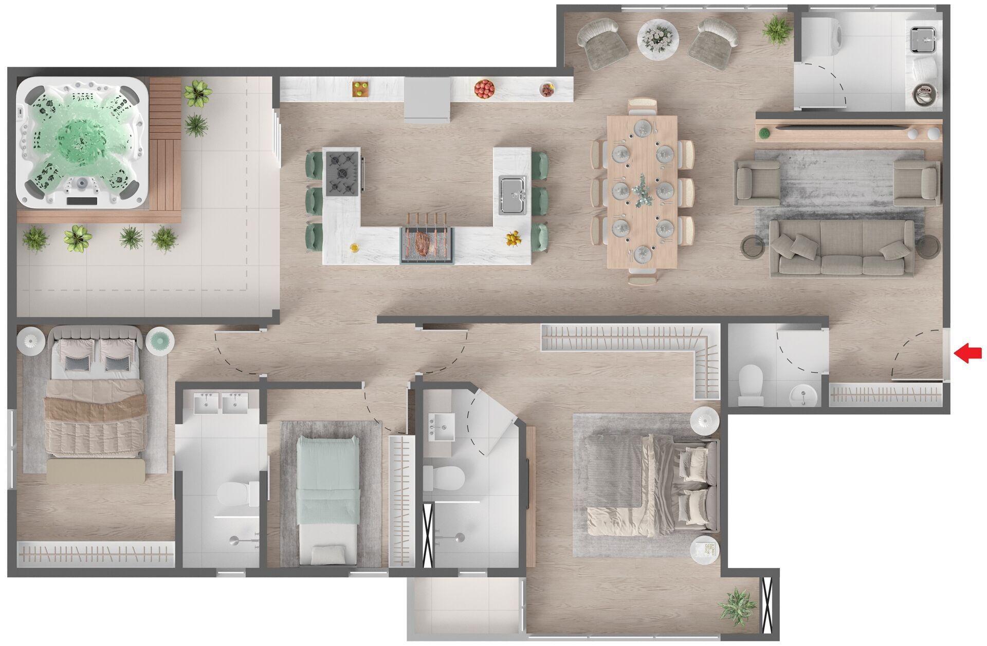 Cobertura, 3 quartos, 118 m² - Foto 10