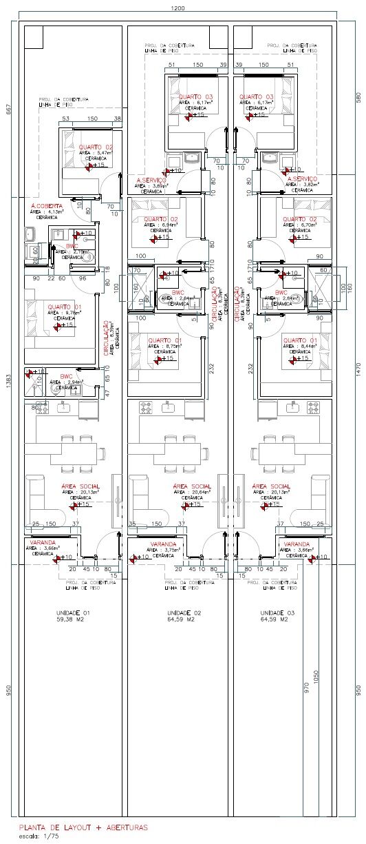 Sobrado, 3 quartos, 65 m² - Foto 14