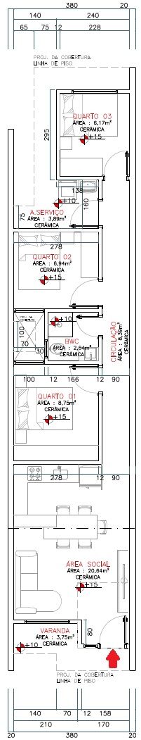 Sobrado, 3 quartos, 65 m² - Foto 13