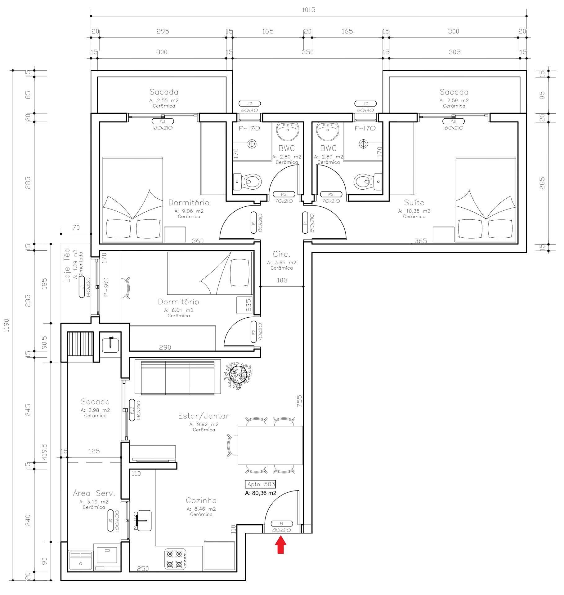 Apartamento, 3 quartos, 80 m² - Foto 17