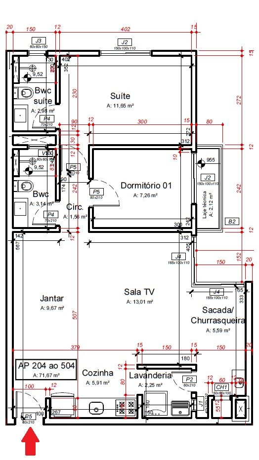 Apartamento à venda com 2 quartos, 71m² - Foto 17