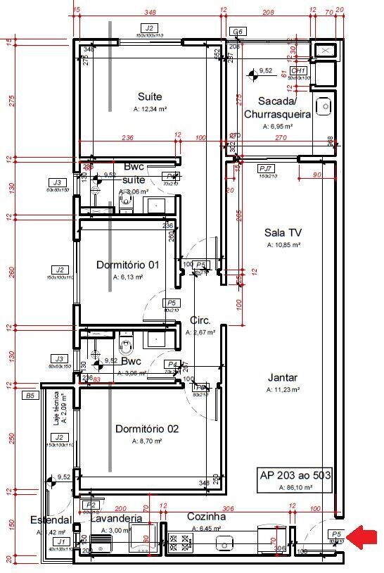 Apartamento, 3 quartos, 86 m² - Foto 18