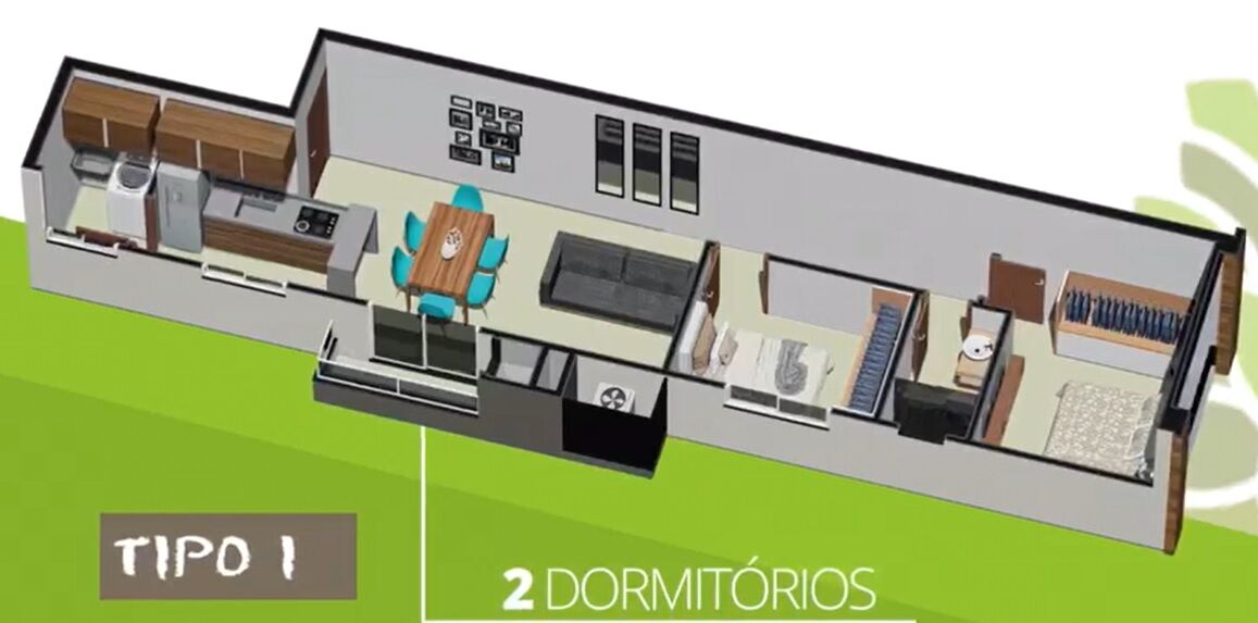 Apartamento, 2 quartos, 56 m² - Foto 13