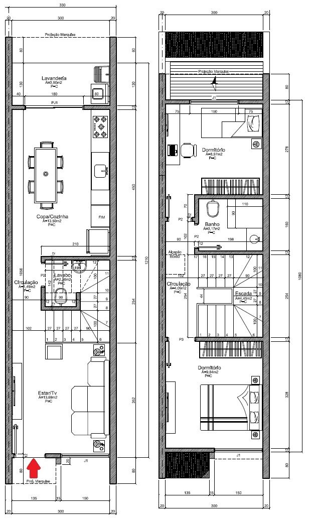 Sobrado à venda com 2 quartos, 73m² - Foto 7