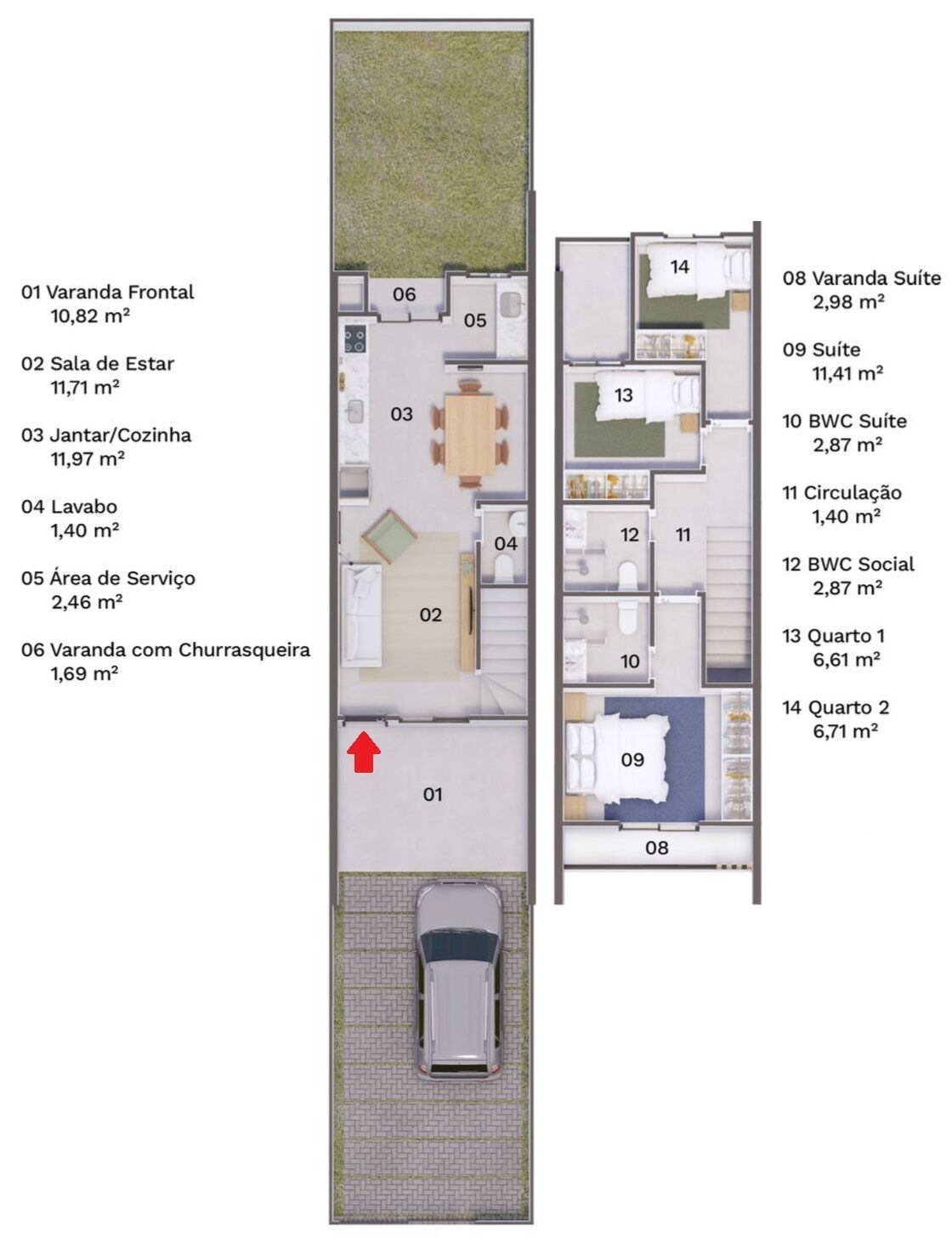 Sobrado à venda com 3 quartos, 94m² - Foto 6