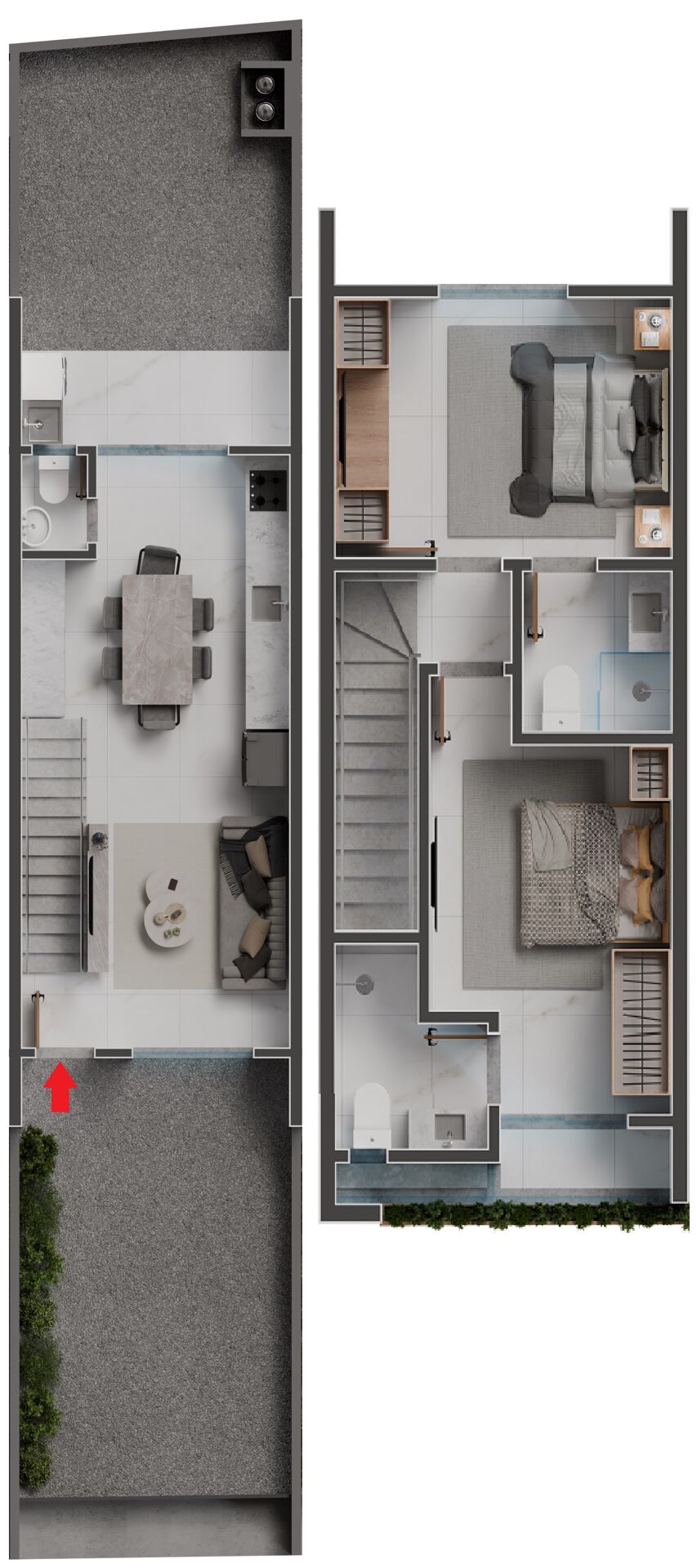 Sobrado, 2 quartos, 74 m² - Foto 5