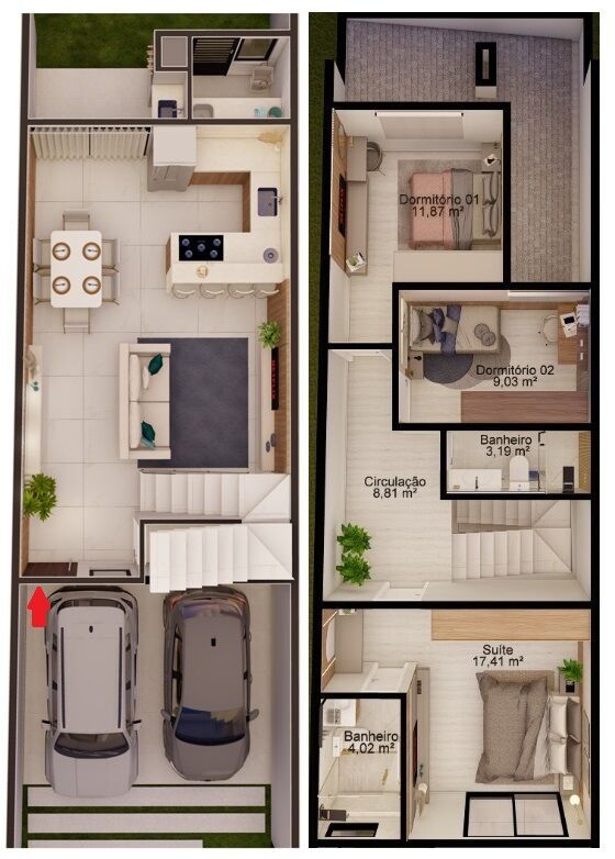 Sobrado, 3 quartos, 145 m² - Foto 7