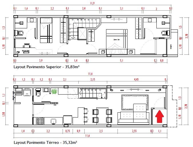 Sobrado à venda com 2 quartos, 71m² - Foto 12