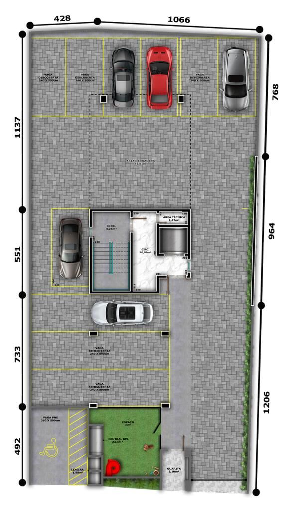 Apartamento à venda com 2 quartos, 65m² - Foto 4