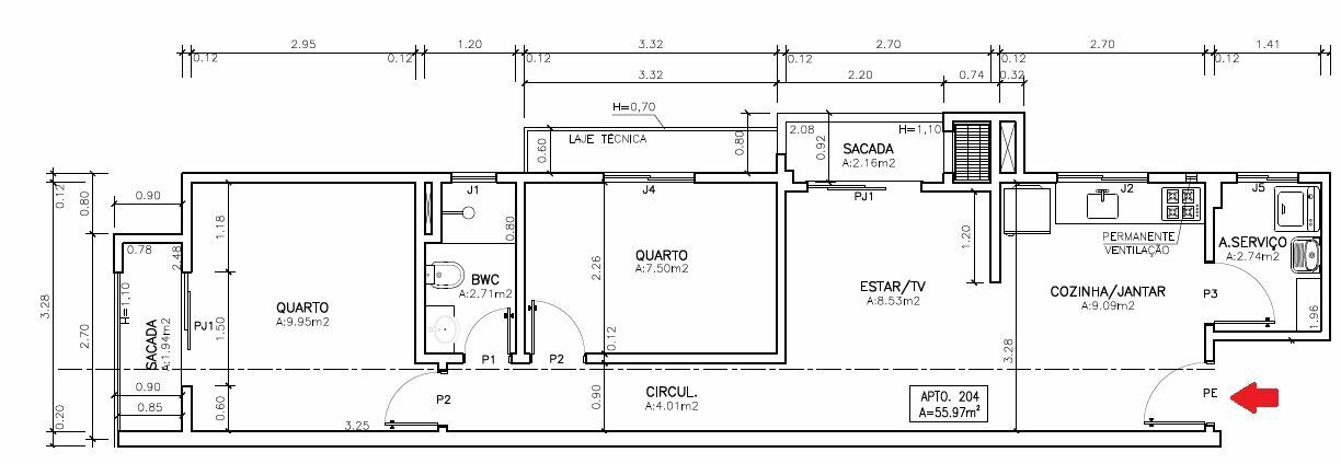 Apartamento à venda com 2 quartos, 55m² - Foto 9