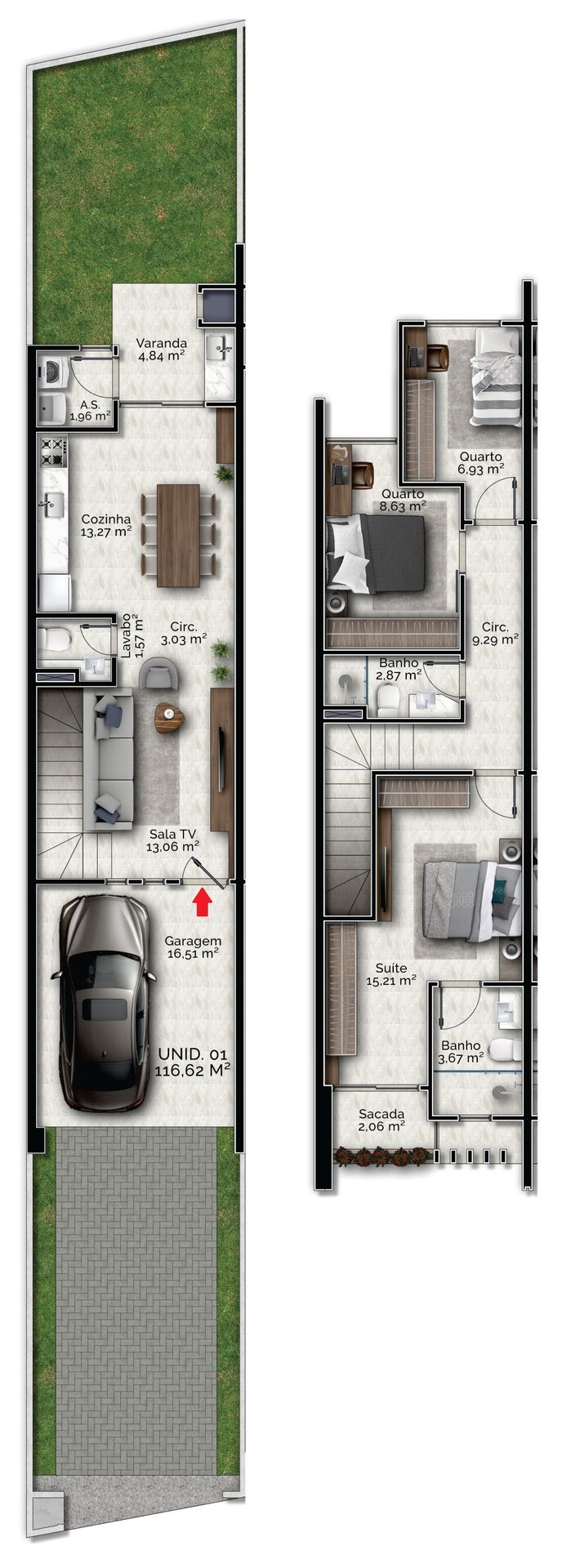 Sobrado à venda com 3 quartos, 115m² - Foto 14