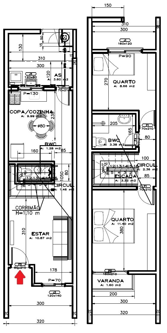 Sobrado à venda com 2 quartos, 65m² - Foto 13