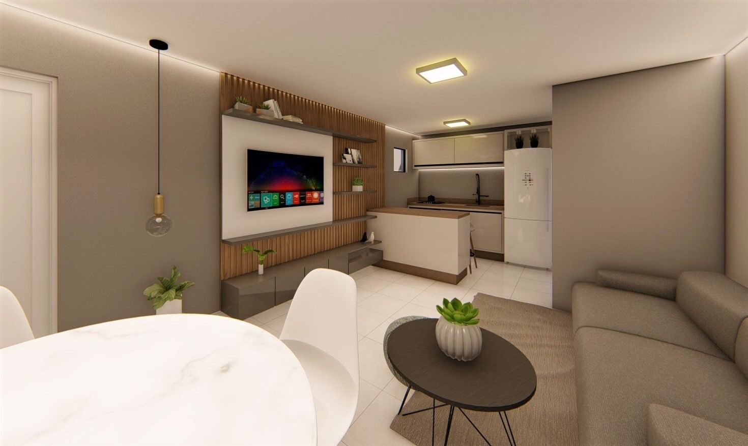 Apartamento à venda com 2 quartos, 62m² - Foto 5