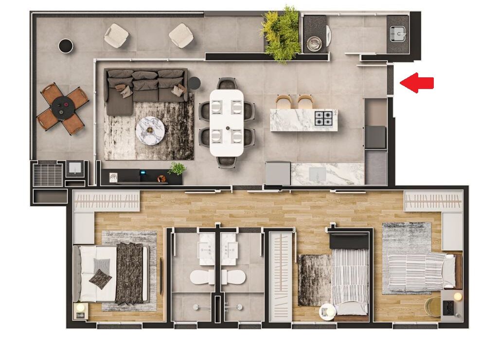 Apartamento, 3 quartos, 92 m² - Foto 14