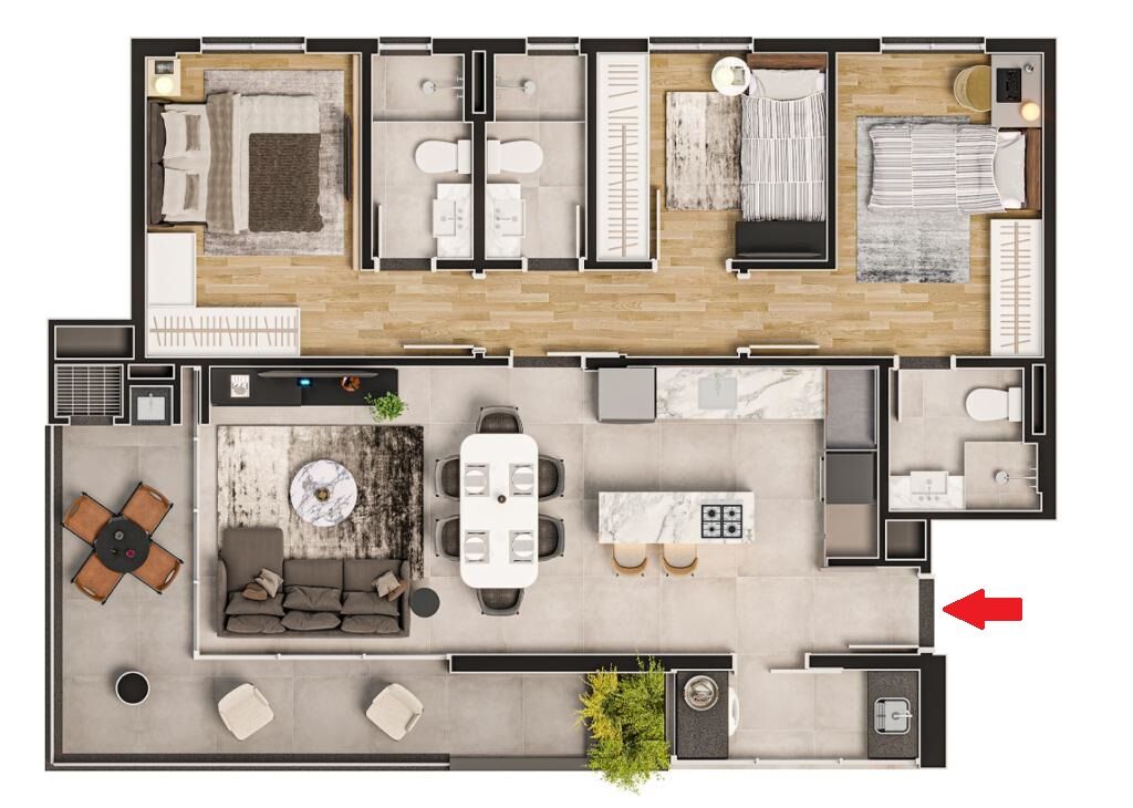 Apartamento à venda com 3 quartos, 100m² - Foto 17