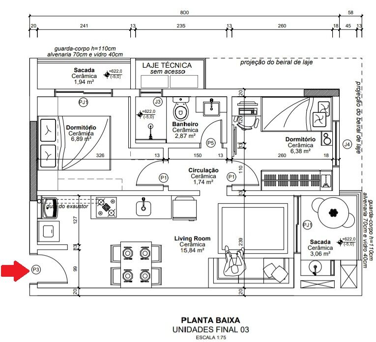 Apartamento à venda com 2 quartos, 45m² - Foto 17