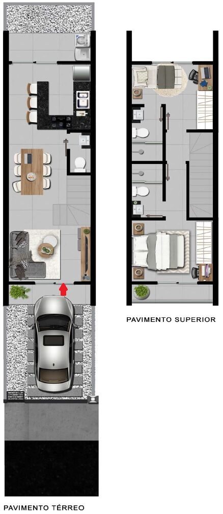 Sobrado à venda com 2 quartos, 72m² - Foto 11