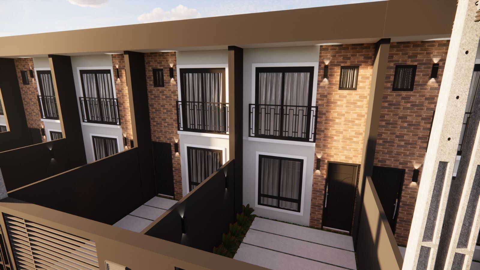 Sobrado, 2 quartos, 74 m² - Foto 2