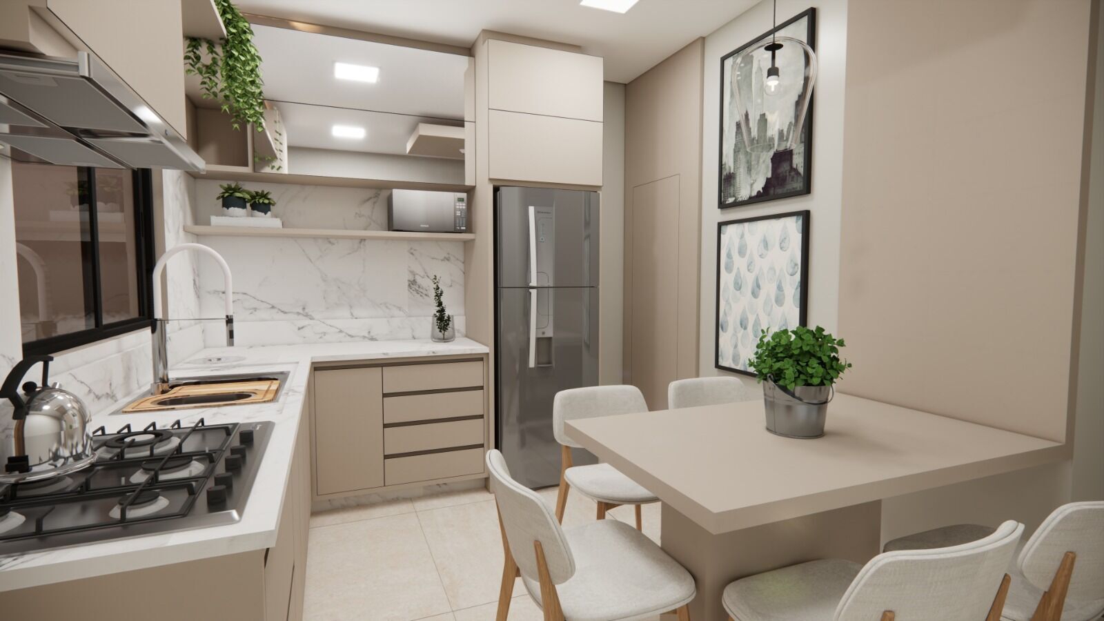 Sobrado, 2 quartos, 74 m² - Foto 4