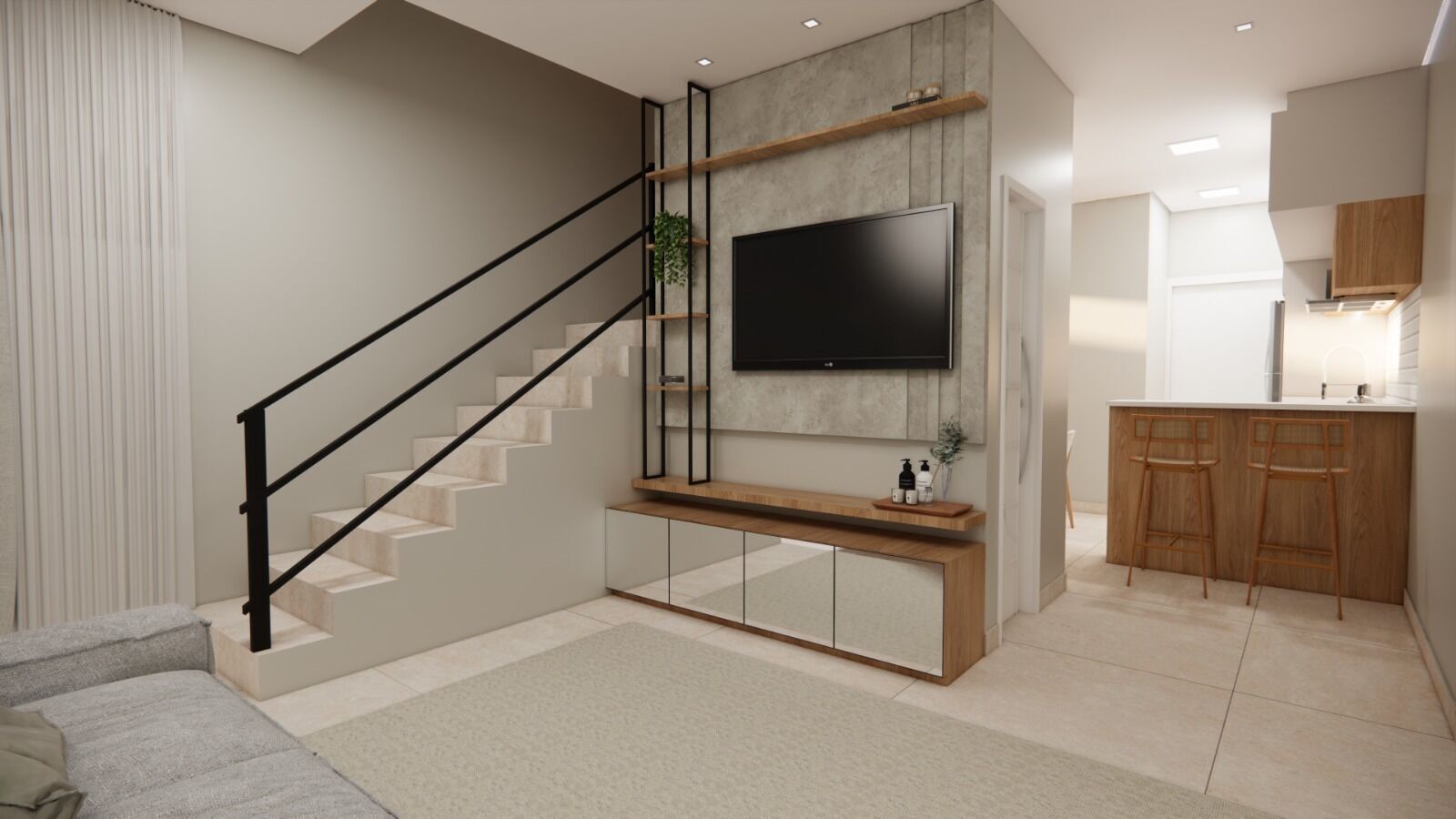 Sobrado, 2 quartos, 74 m² - Foto 3