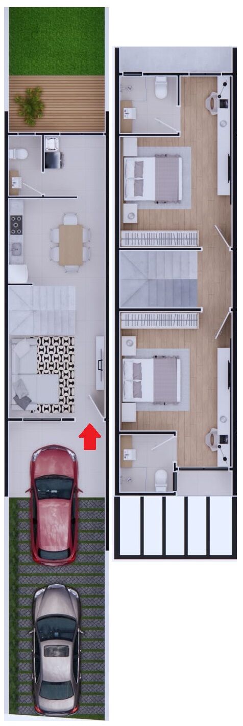 Sobrado à venda com 2 quartos, 100m² - Foto 6