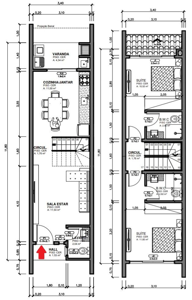 Sobrado à venda com 2 quartos, 79m² - Foto 11