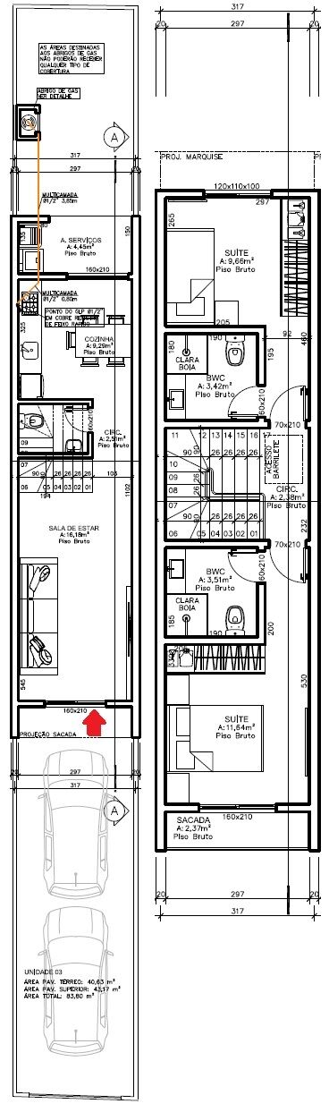 Sobrado à venda com 2 quartos, 83m² - Foto 16