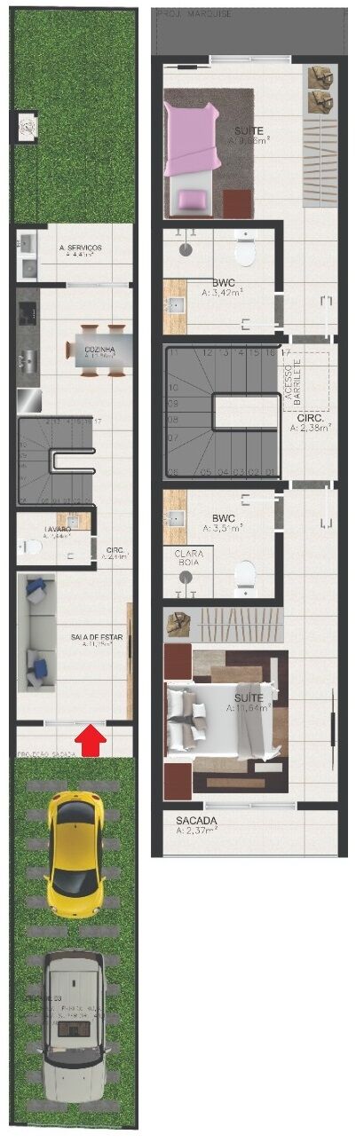 Sobrado à venda com 2 quartos, 83m² - Foto 15