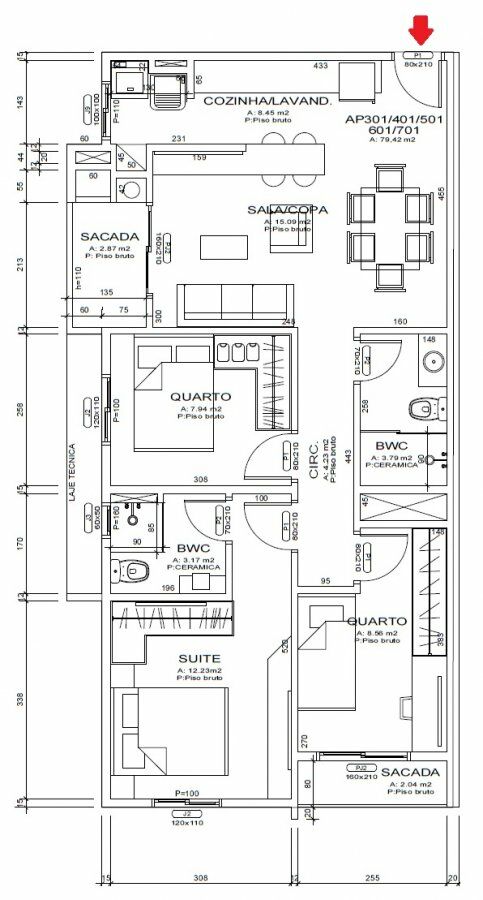 Apartamento à venda com 3 quartos, 77m² - Foto 16