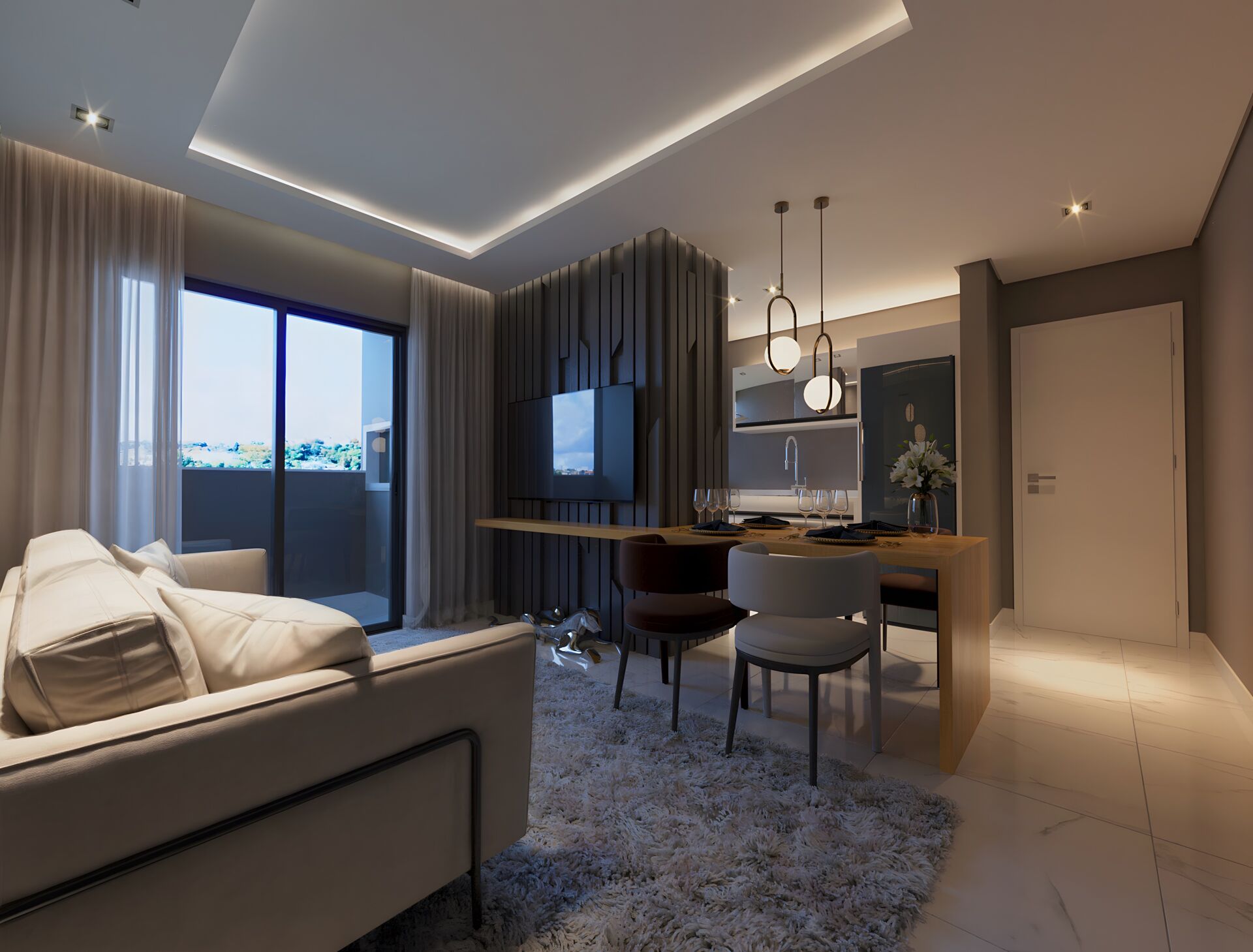 Apartamento à venda com 2 quartos, 54m² - Foto 4
