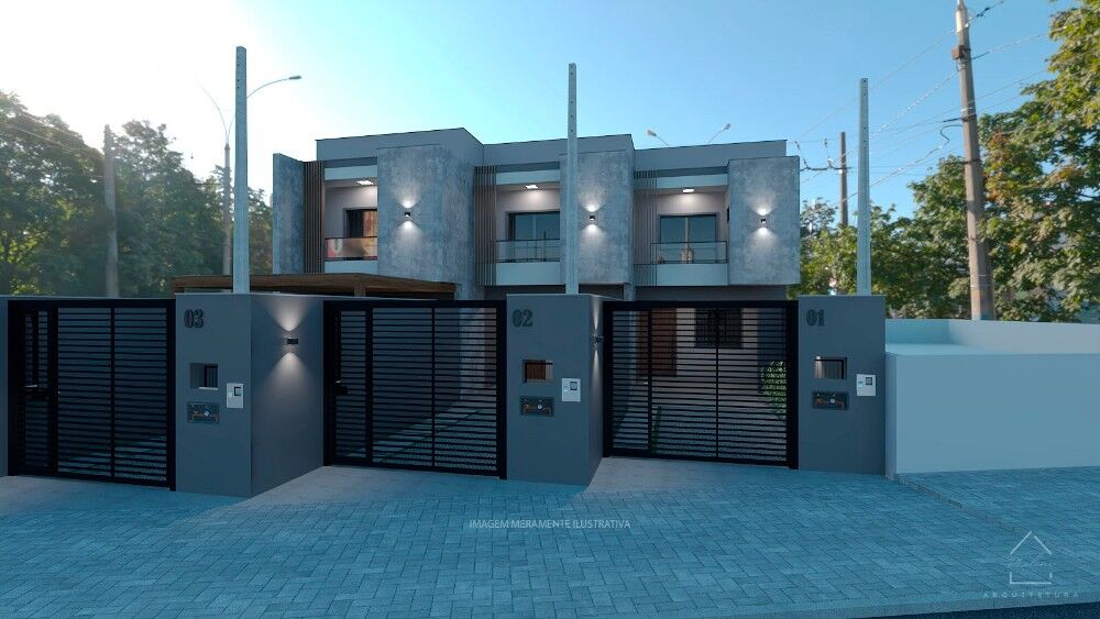 Sobrado, 3 quartos, 80 m² - Foto 1