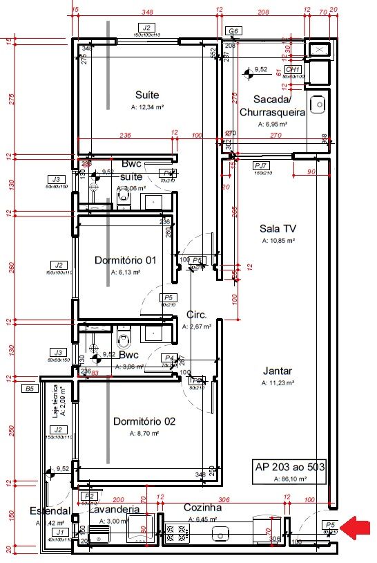 Apartamento à venda com 3 quartos, 86m² - Foto 18