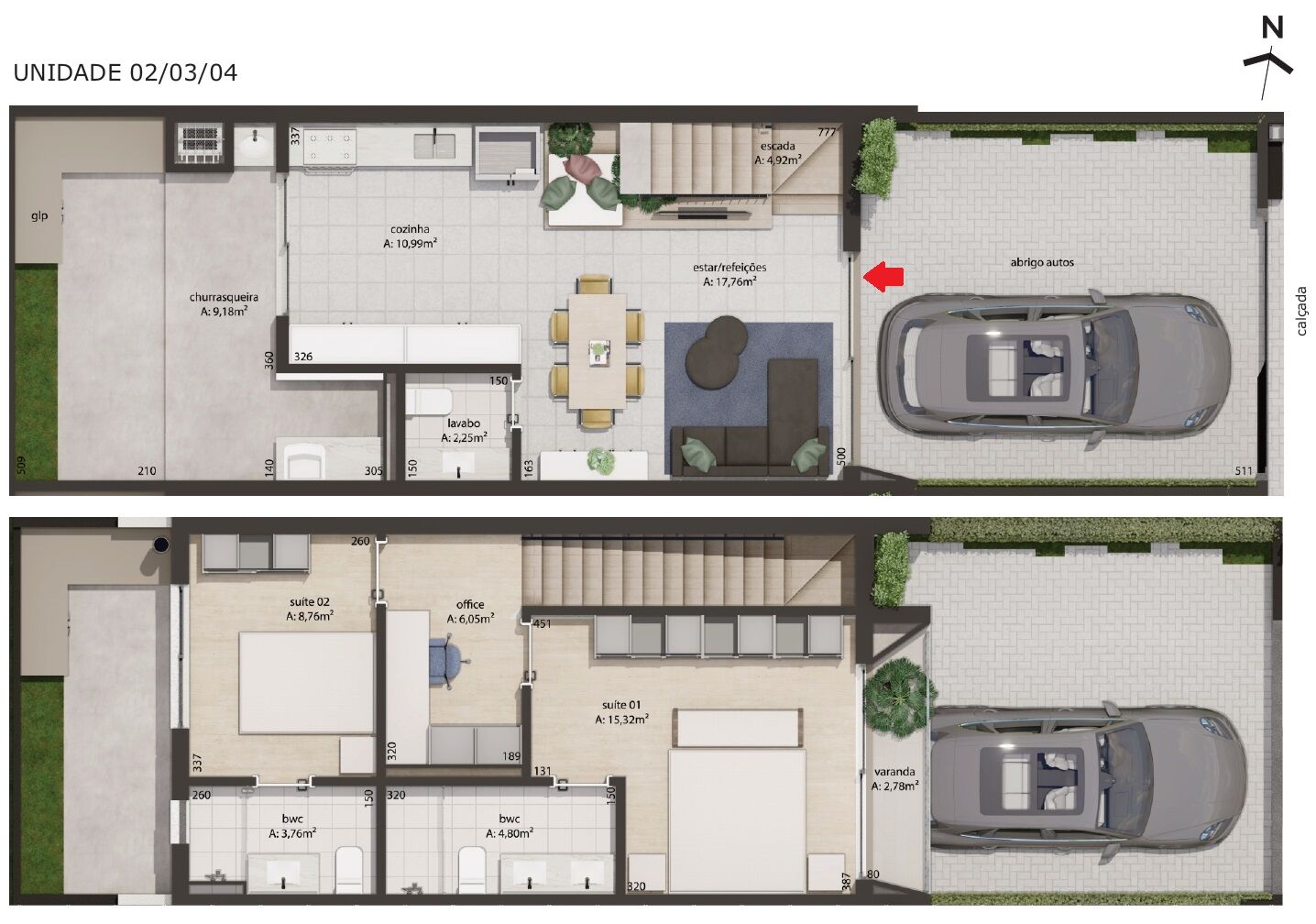 Sobrado, 2 quartos, 105 m² - Foto 12
